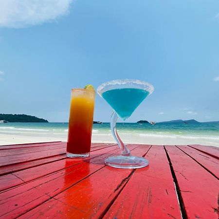 Koh Rong Beach Hostel And Bungalows Kaoh Touch Exterior foto