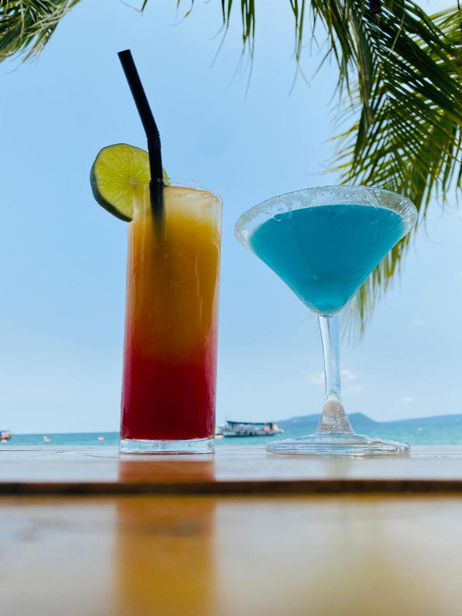 Koh Rong Beach Hostel And Bungalows Kaoh Touch Exterior foto